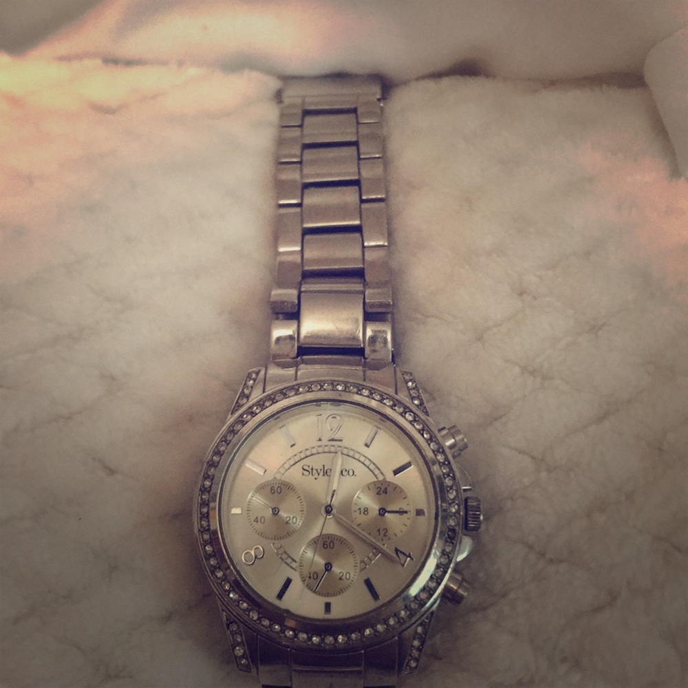 Style&co Stainless Steel Watch